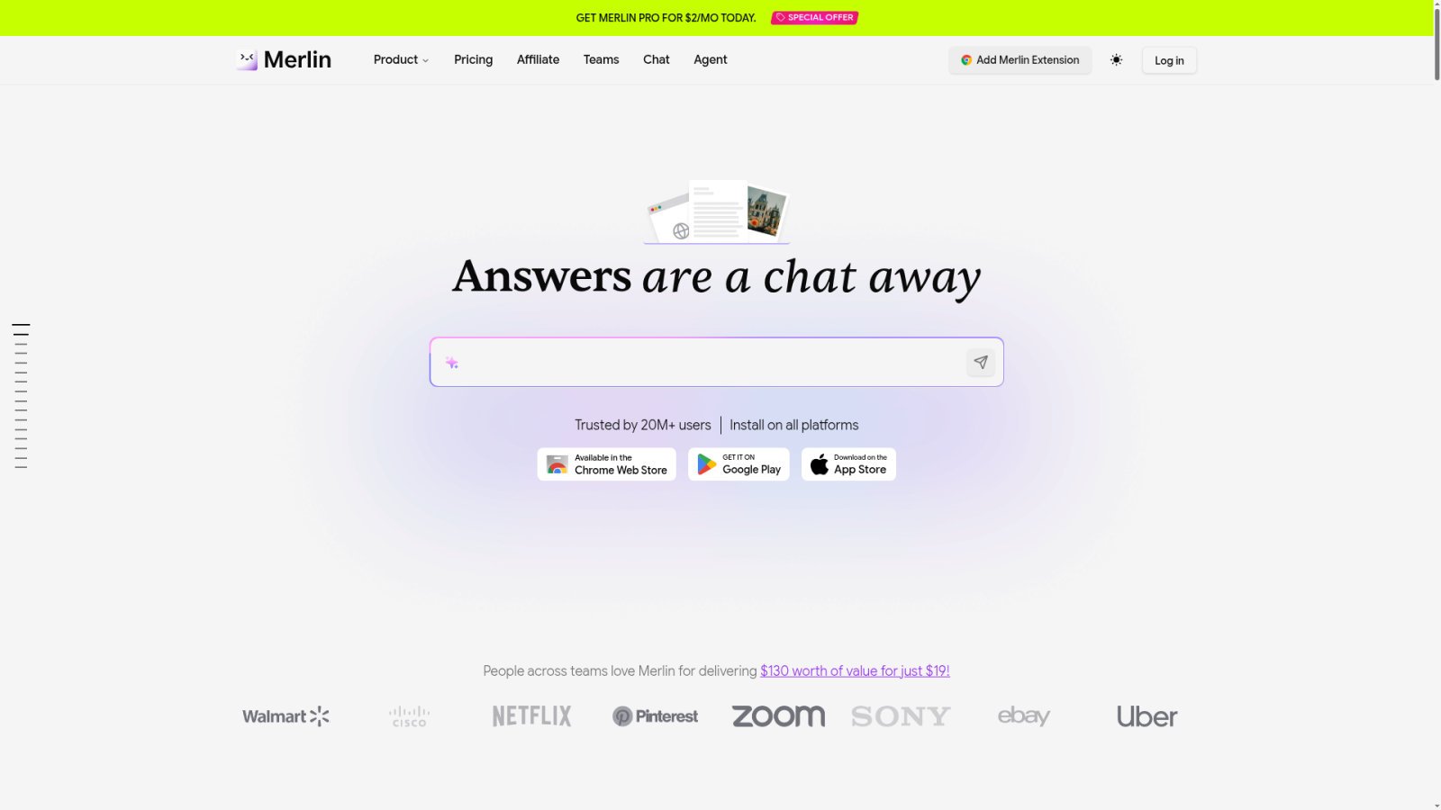 Meilleur outil ia pour freelance en 2026 5 Merlin pour l'assistance contextuelle sur le web